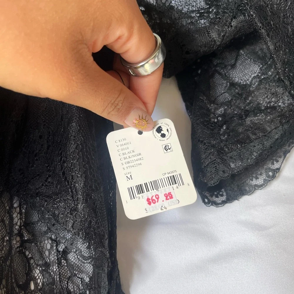 Free People Lala Lace Backless Tie-Front Dress - Picture 3 of 3